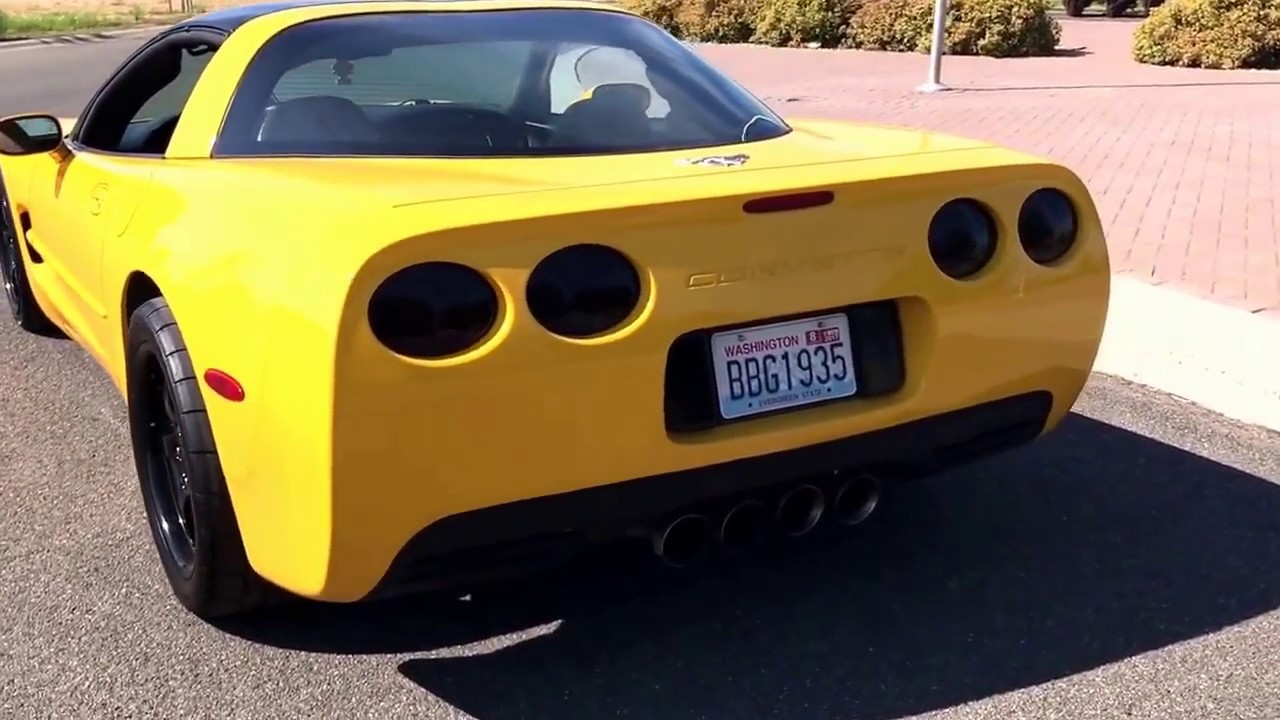 Cam only C5 Corvette idle, walk around, and rev