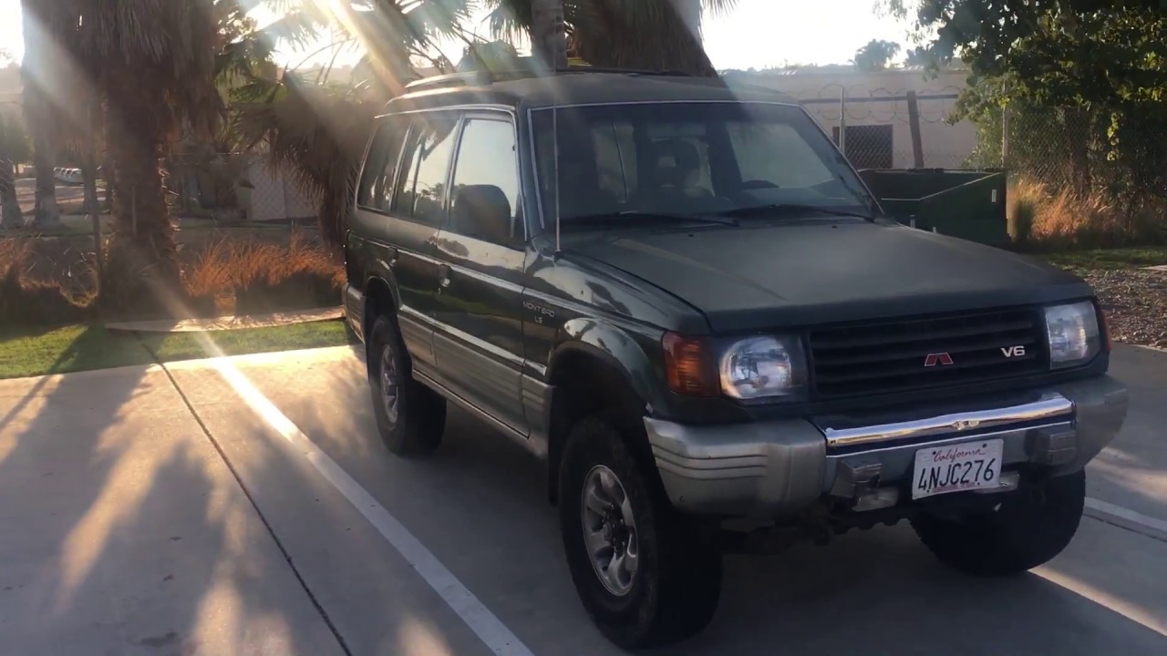 1996 Mitsubishi Montero LS 4x4 walk around
