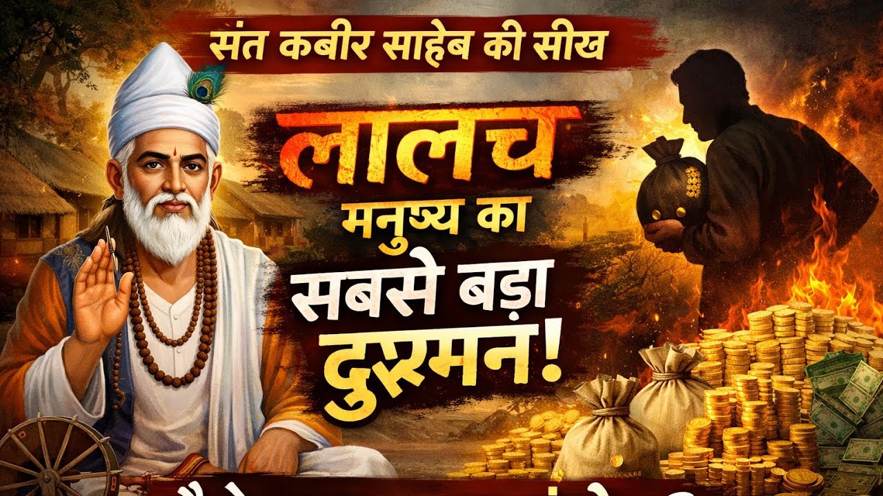 कबीर ने क्यों कहा था लालच मनुष्य का सबसे बड़ा दुश्मन है? #guruji #santo 