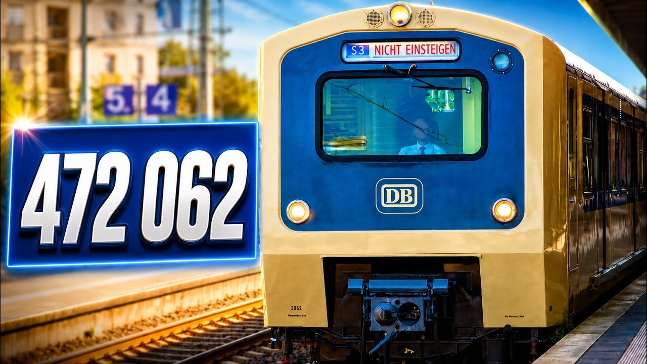 Museumszug 472 062 der Historischen S-Bahn Hamburg