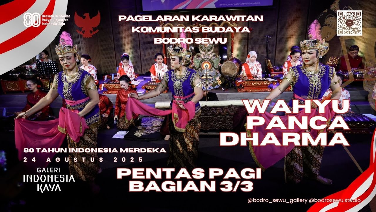 Wahyu Panca Dharma | Komunitas Budaya Bodro Sewu | Sesi 1 Pagi, Bagian 3/3
