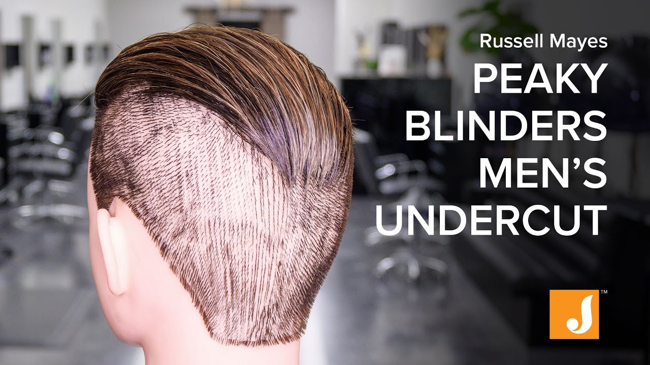 Arthur Shelby Peaky Blinders Undercut Men's Haircut Tutorial