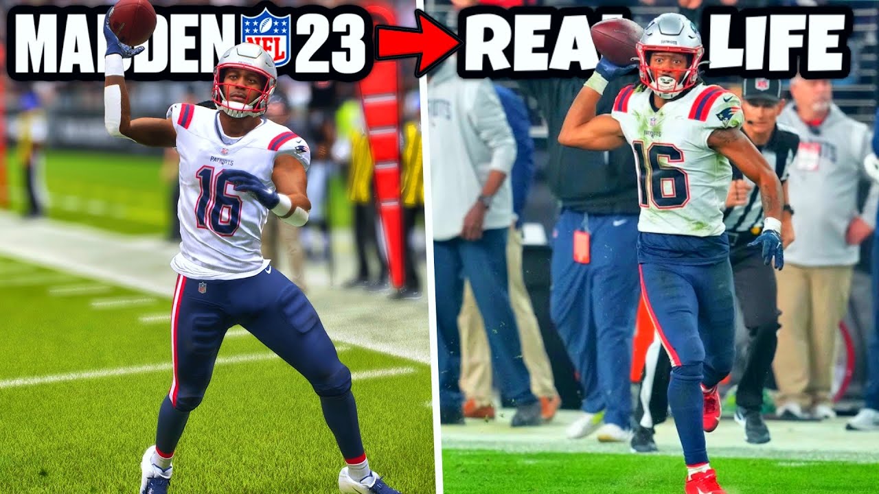 I Recreated the Top Plays From NFL Week 15 in Madden 23!