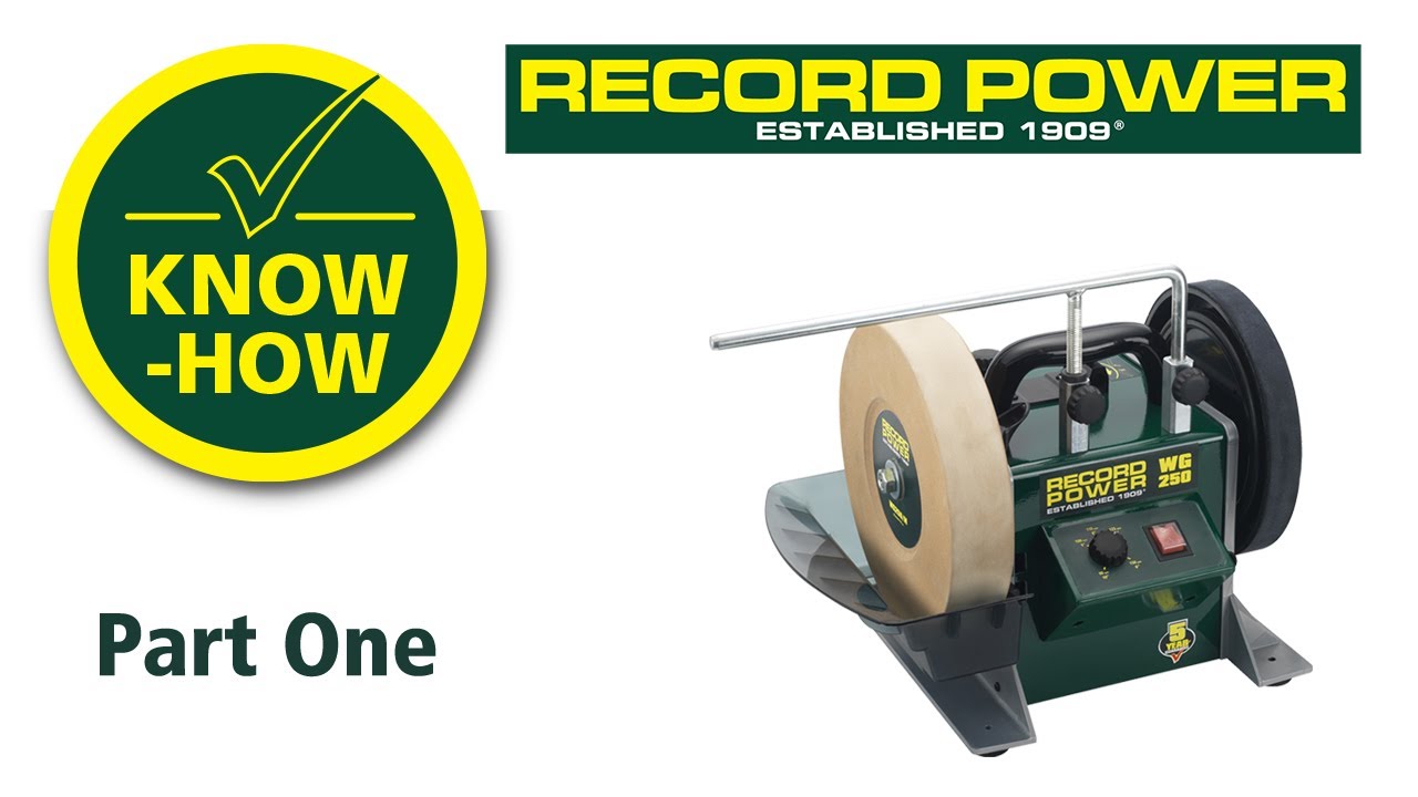 Know-How Series: WG250 10” Wet Stone Sharpening System Maintenance: Part One