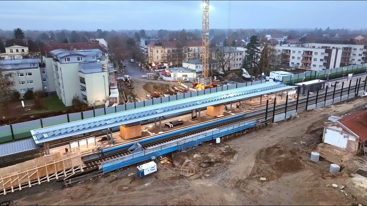 Blick hinter die Kulissen: Von der Planung bis zur Fertigstellung – der neue Bahnhof Lichtenrade
