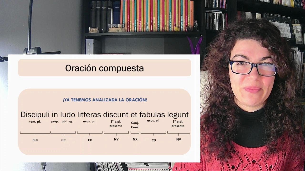 Análisis morfológico y sintáctico de una oración compuesta en latín