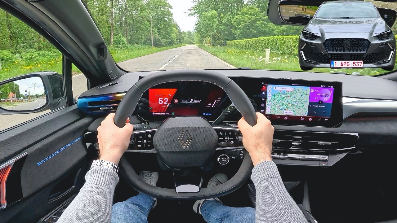 Renault Clio 2026 POV Test Drive | Hybrid E-Tech 160 hp esprit Alpine