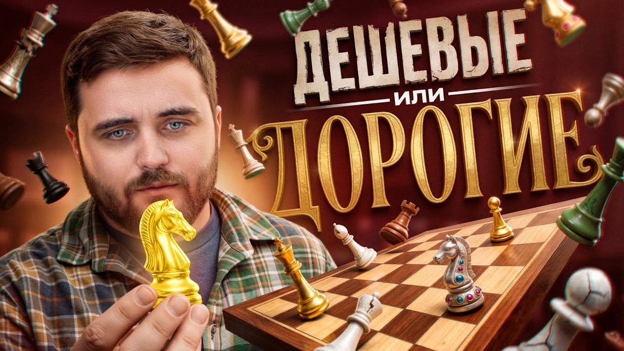 ДОРОГИЕ vs ДЕШЕВЫЕ ШАХМАТЫ: Зачем платить больше?