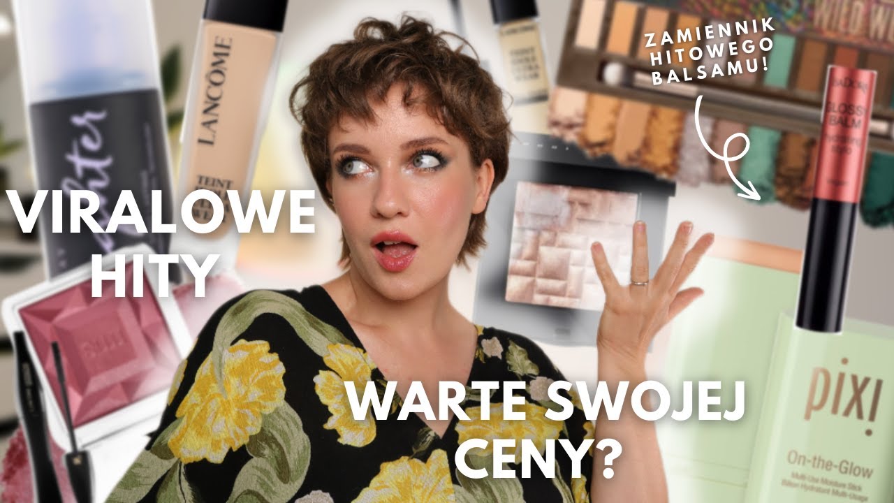 Testuję VIRALOWE HITY KOSMETYCZNE- musisz je poznać! |RMS Beauty Pixi Lancome UD Bobbi Brown