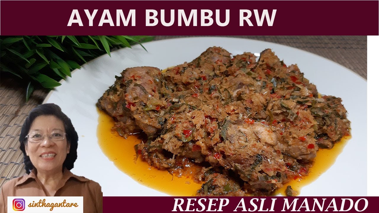 RESEP AYAM BUMBU RW
