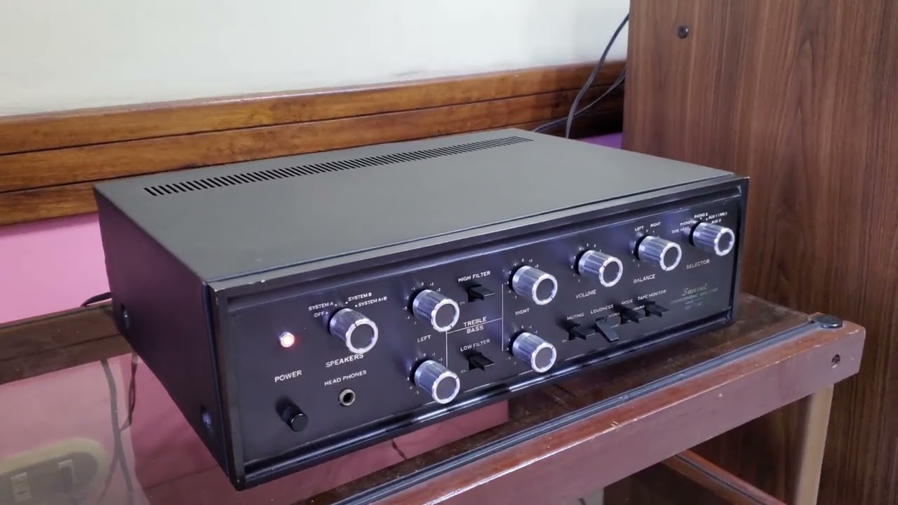Sansui Au-555 Amplifier Solid State Operational Testing