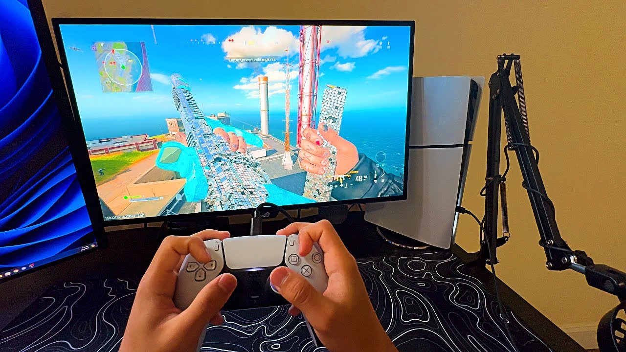 POV: What warzone looks like in season 5 reload PS5 - Slim with Oled monitor 😍