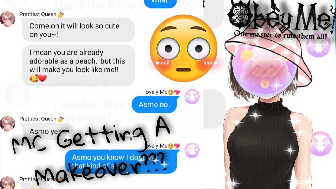 MC gets a Makeover??!! //Obey me texting story//