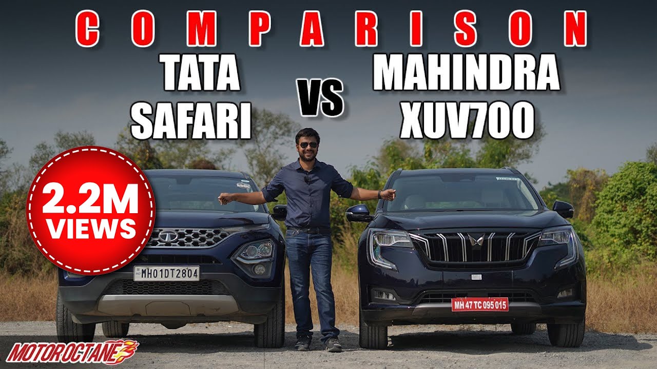 Tata Safari vs Mahindra XUV700 - SABSE DETAILED COMPARISON