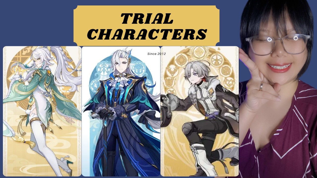 Genshin Impact |Characters Trial |Zibai |Neuvillette | ILLUGA #genshinimpact #hoyovers