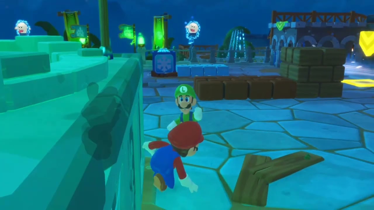 Mario Rabbids kingdom battle  - Senderos siniestros ( desafío 2) Lo que el viento se dejó
