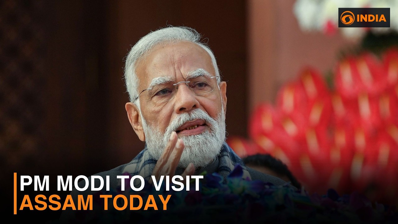 PM Modi to visit Assam today & More news | DD India live | 7 AM IST