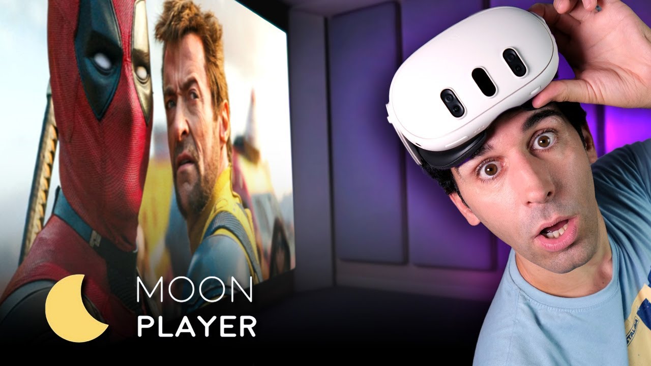 🍿¡El MEJOR CINE VR en Meta Quest! 🎬 -  Moon VR Player 🌙