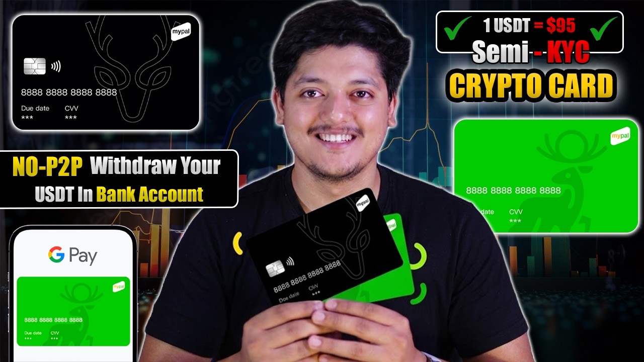 Lowest Fee & Best Rate 🔥 - MyPal Crypto Card In 2026 😳 - Shoping + Withdraw USDT In Bank Account 🚀