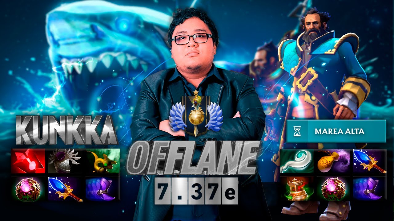 Kunkka ► IDEAL PARA ASEGURAR TU LINEA, DOS BUILDS A CONSIDERAR CUANDO TE SOBRAN MOTIVOS PARA FLAMEAR