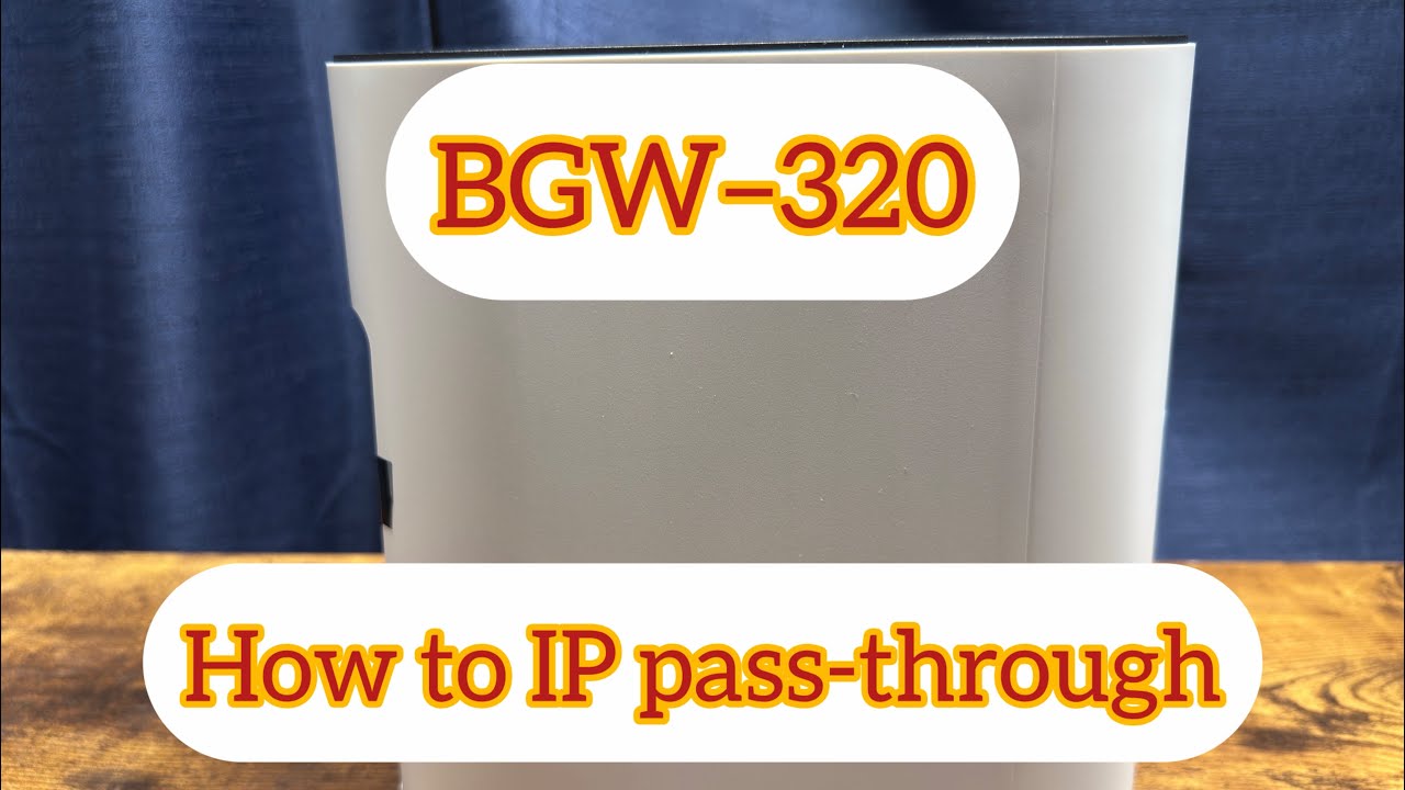 Как настроить сквозную передачу IP-адреса на Wi-Fi роутере Att BGW320 #att #ip #passthrough