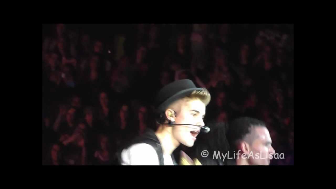 Justin Bieber -  Out Of Town Girl - Madison Square Garden NYC 11-28-12 HD