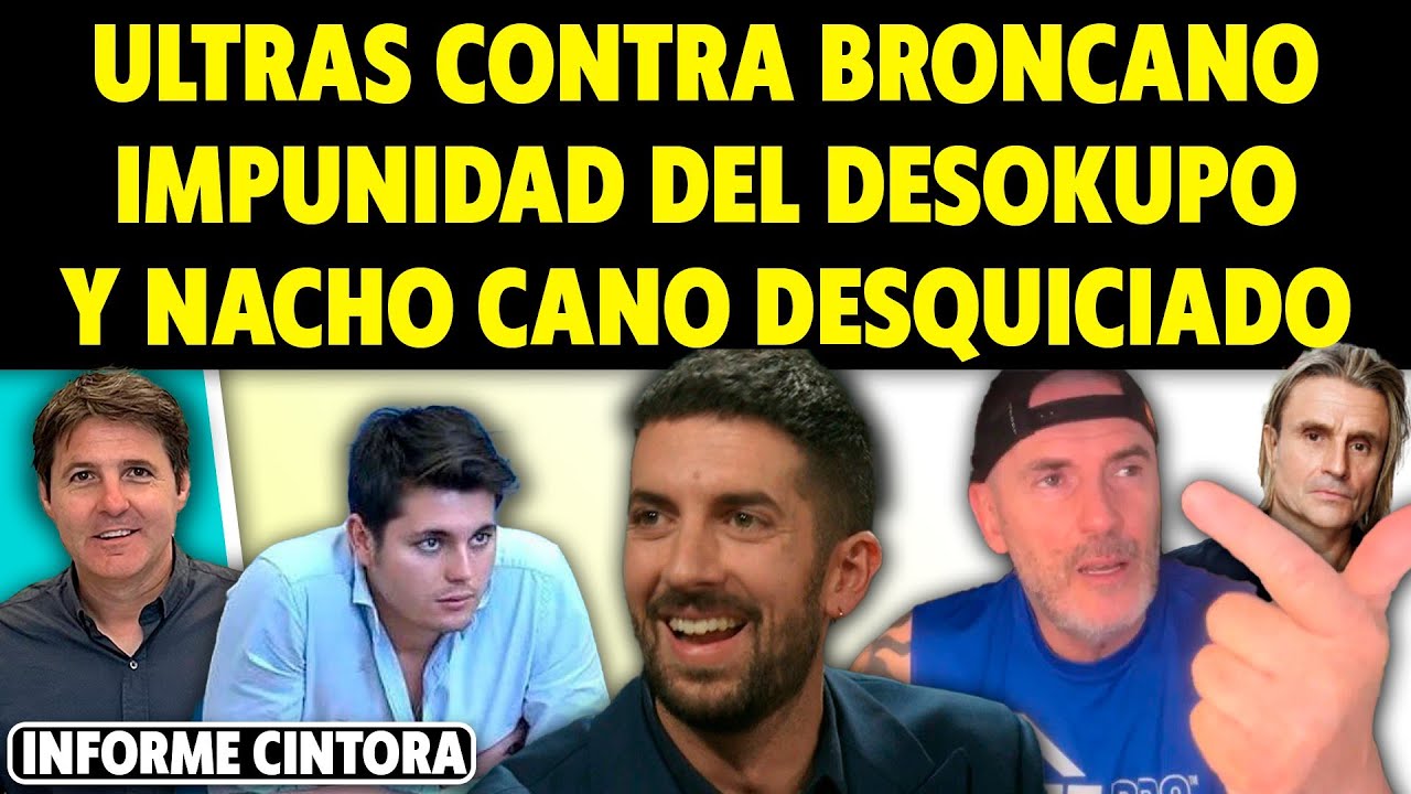 BRONCANO, VITO QUILES: NO SOPORTAN QUE GANE A PABLO MOTOS. Y LÍOS DE NACHO CANO Y DESOKUPA