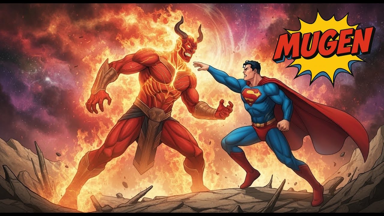 Mugen : Surtur Vs Superman Kal-el (Request)