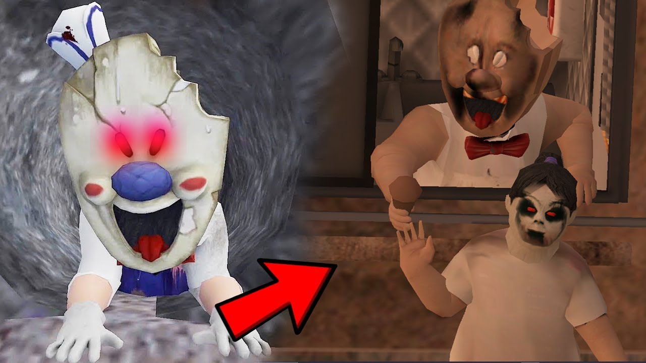 NOVA CENA!! A GRANNY SE TRANSFORMOU EM UMA SORVETEIRA DO MAL!! - Ice Scream 2 (JOGO DE TERROR)