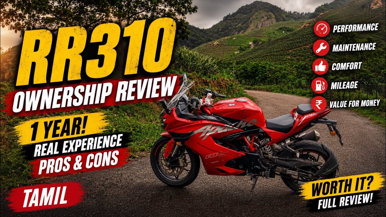 Apache RR310 My Opinion Tamil Review 🔥