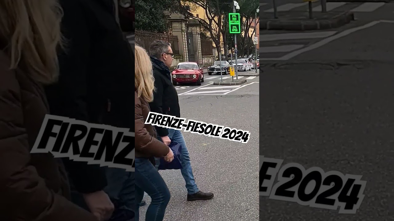 Le auto della Firenze-Fiesole 2024 | @CicloOttoClassic #autodepoca #classiccars #vintagecars