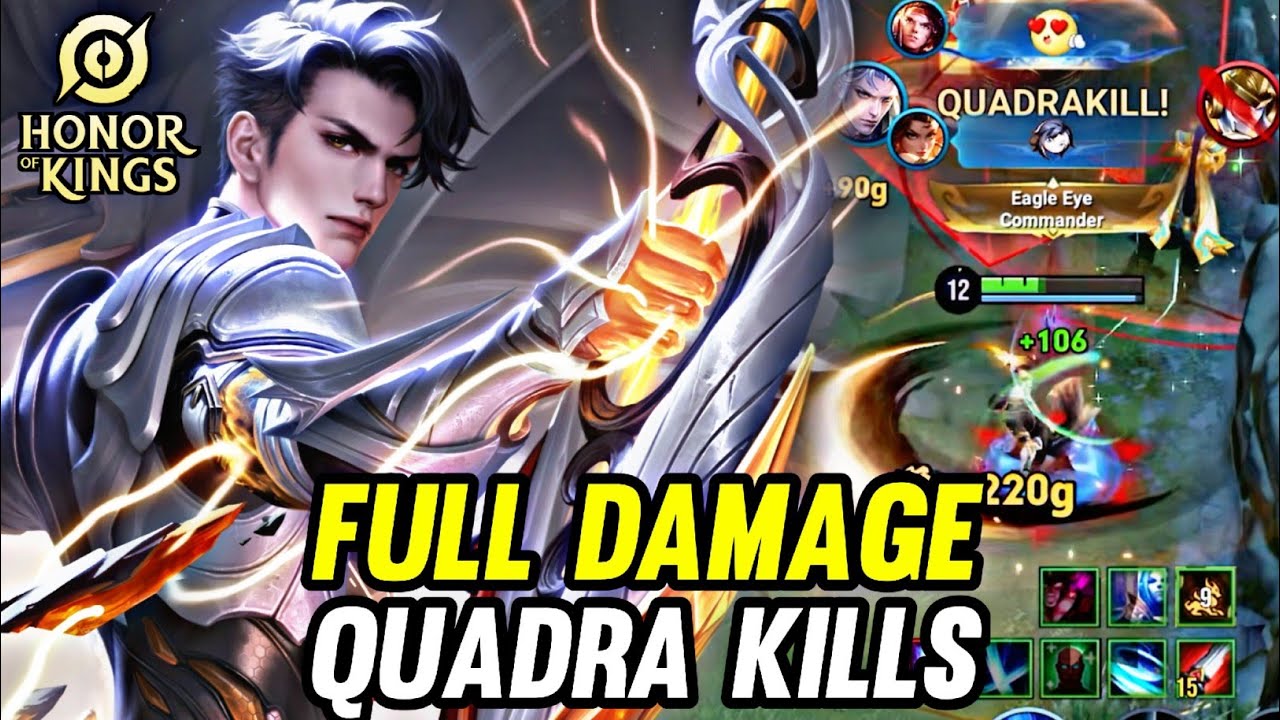 HOK : KAIZER GAMEPLAY | FULL DAMAGE - HONOR OF KINGS