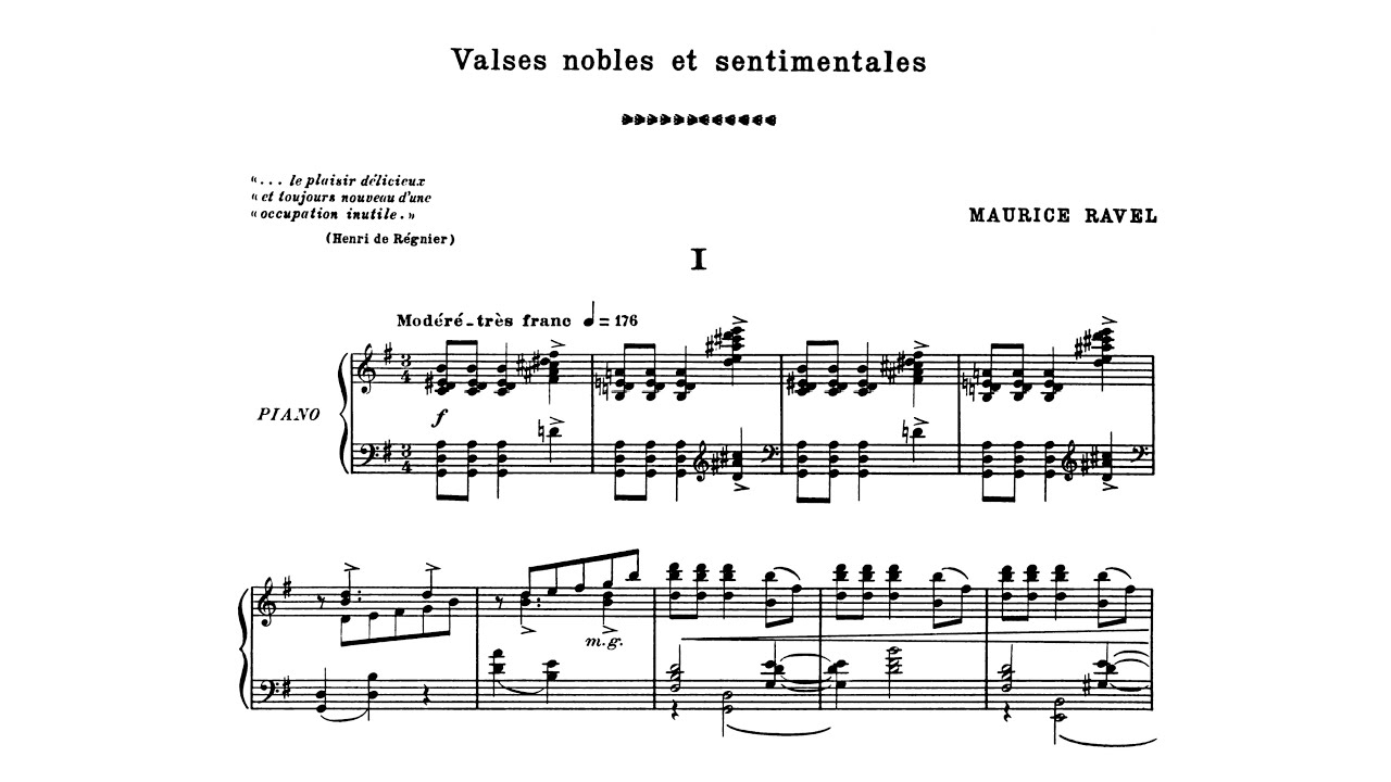 Ravel - Valses nobles et sentimentales [Seong-Jin Cho] [2025]