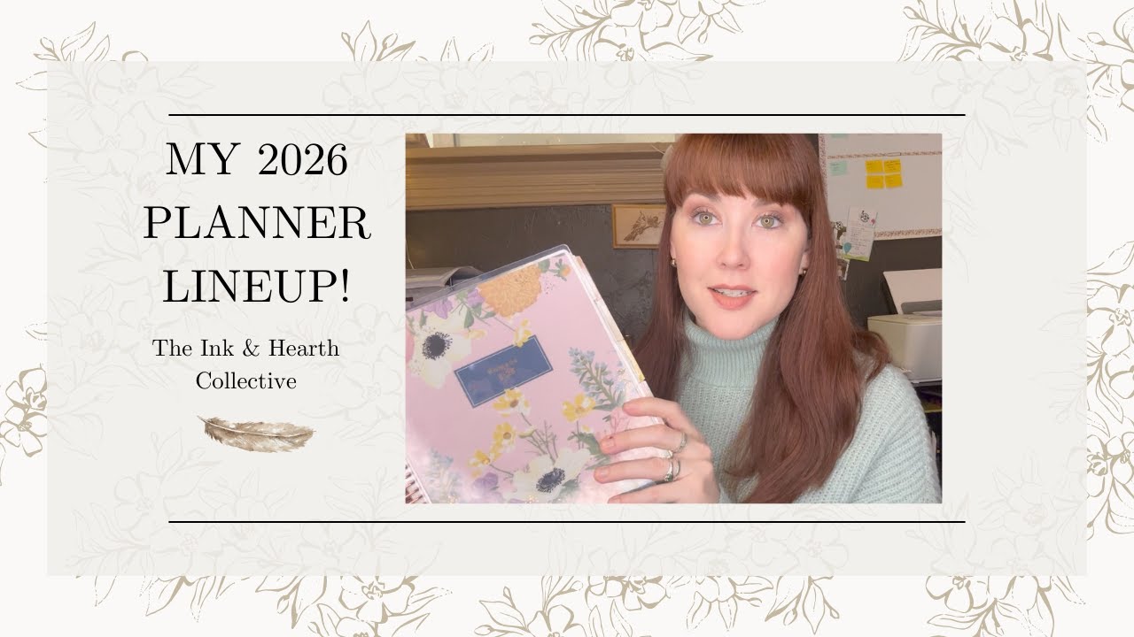 My 2026 Planner Lineup | Intentional Planning for Real Life
