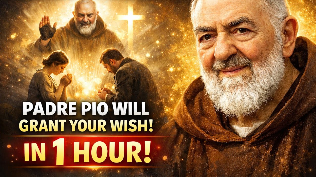 IMMEDIATE MIRACLE ASK NOW AND PADRE PIO WILL GRANT IT TO YOU IN 1 HOUR