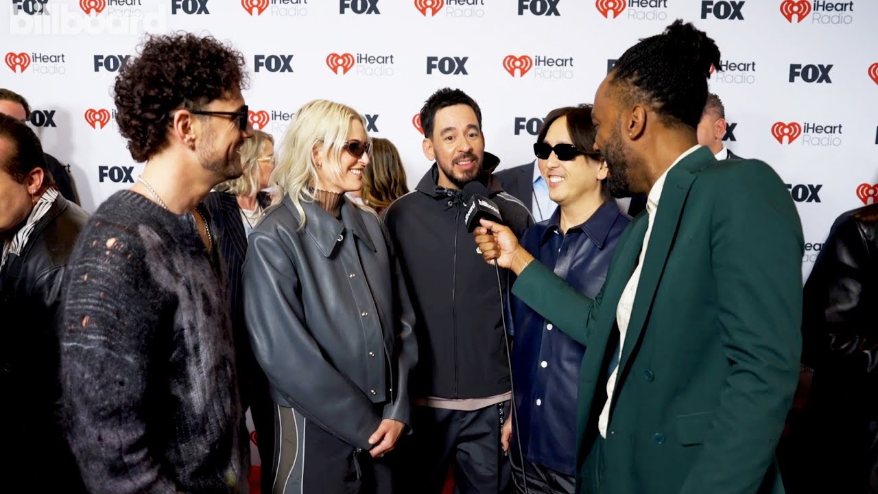 Linkin Park Teases Their New Single & Talks North American Tour | iHeartRadio Music Awards 2025