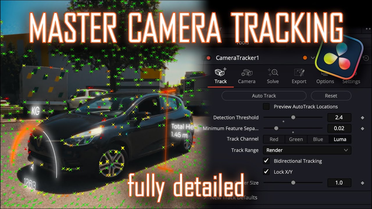 Become a PRO in Camera Tracking / DaVinci Resolve Tutorial