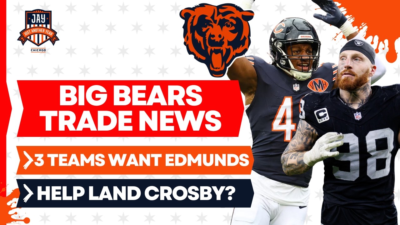 REPORT: Bears Tremaine Edmunds Draws Interest from 3 Teams per ESPN Insider, Could Lead to Crosby?