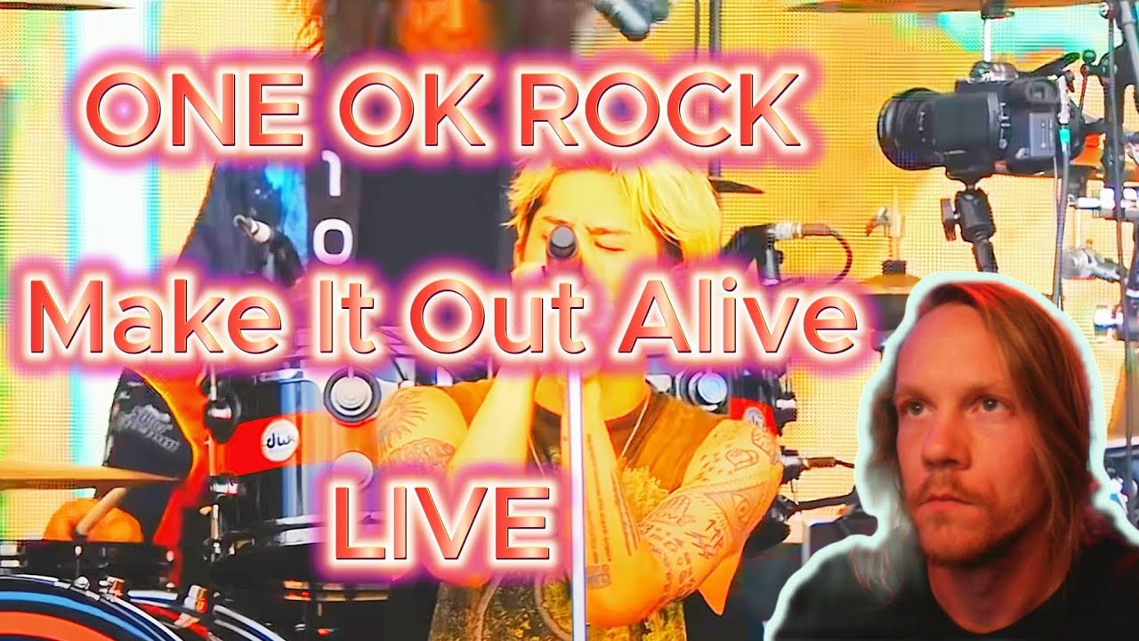 TOP TIER ENERGY!! @ONEOKROCK  - Make It Out Alive LIVE (Singer Reacts)