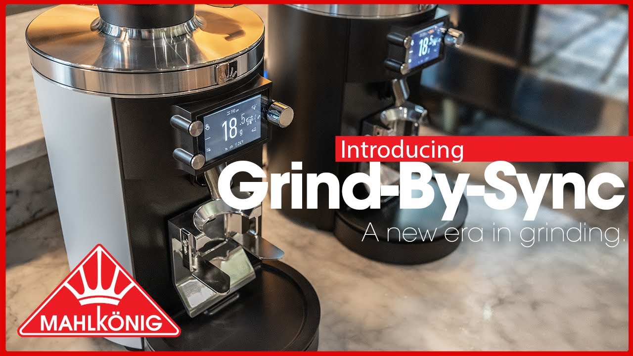 Introducing The Most Advanced Espresso Coffee Grinder: The Mahlk&ouml;nig Grind-by-Sync