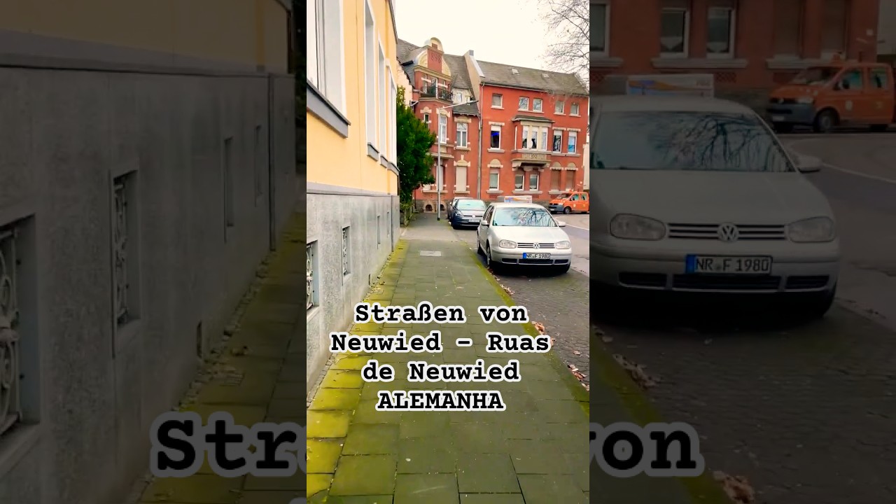 Stra&szlig;en von Neuwied - Ruas de Neuwied ALEMANHA #germany #neuwied #travel #santamuertedevotee