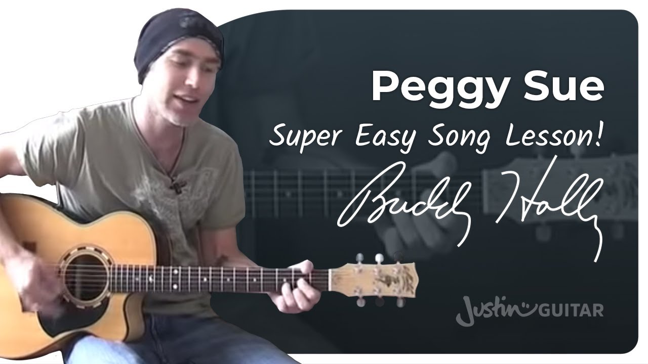 Peggy Sue Easy Guitar Lesson | Buddy Holly