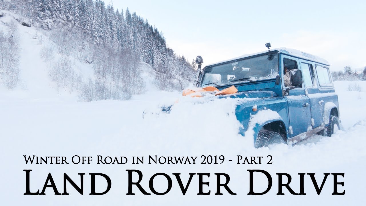 Deep Snow Winter Off Road - Part 2 - Land Rover Defender vs Range Rover Classic vs Discovery 4