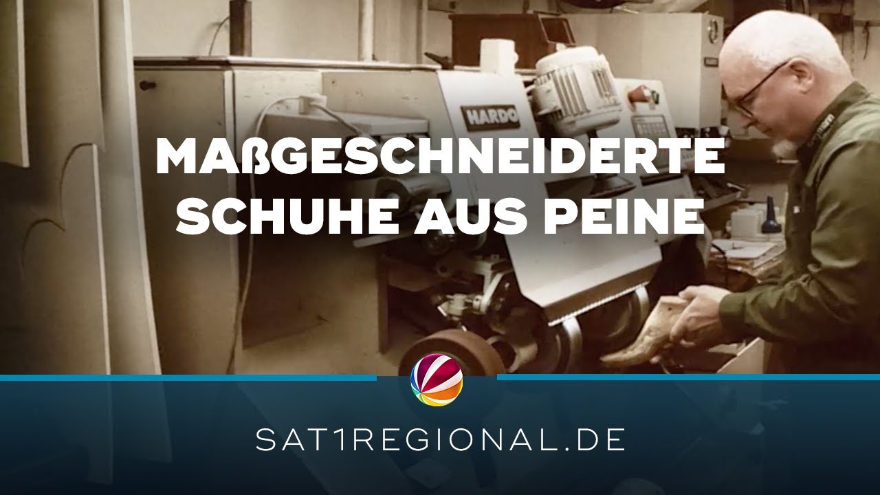 Seltener Beruf: Orthopädie-Schuhmacher aus Peine fertigt maßgeschneiderte Modelle