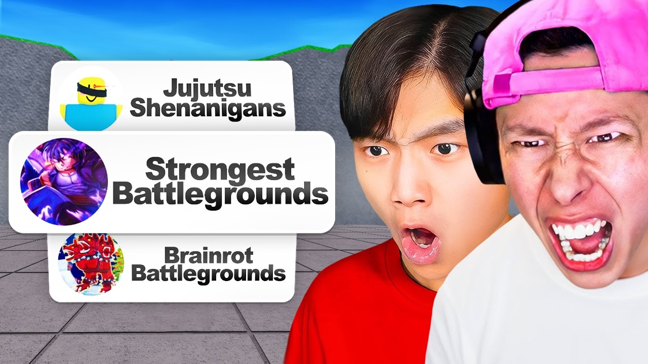 We Faced Off in EVERY Roblox Battlegrounds Game...