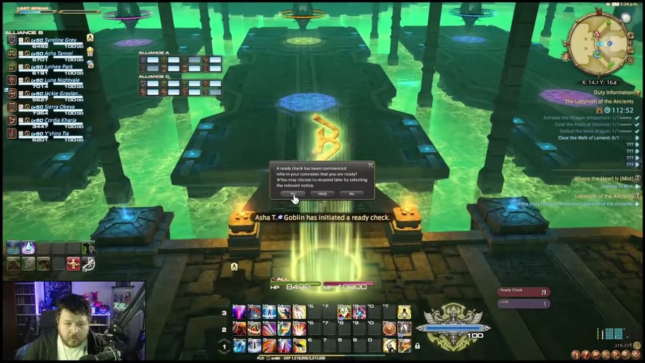 My first raid! | FFXIV Online - The Crystal Tower