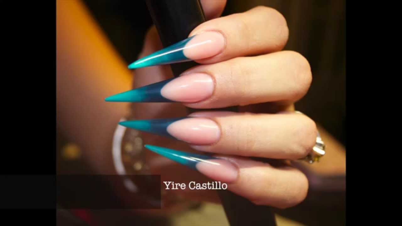 Uñas Stiletto Esculturales (colaboración con Bellas Nails)