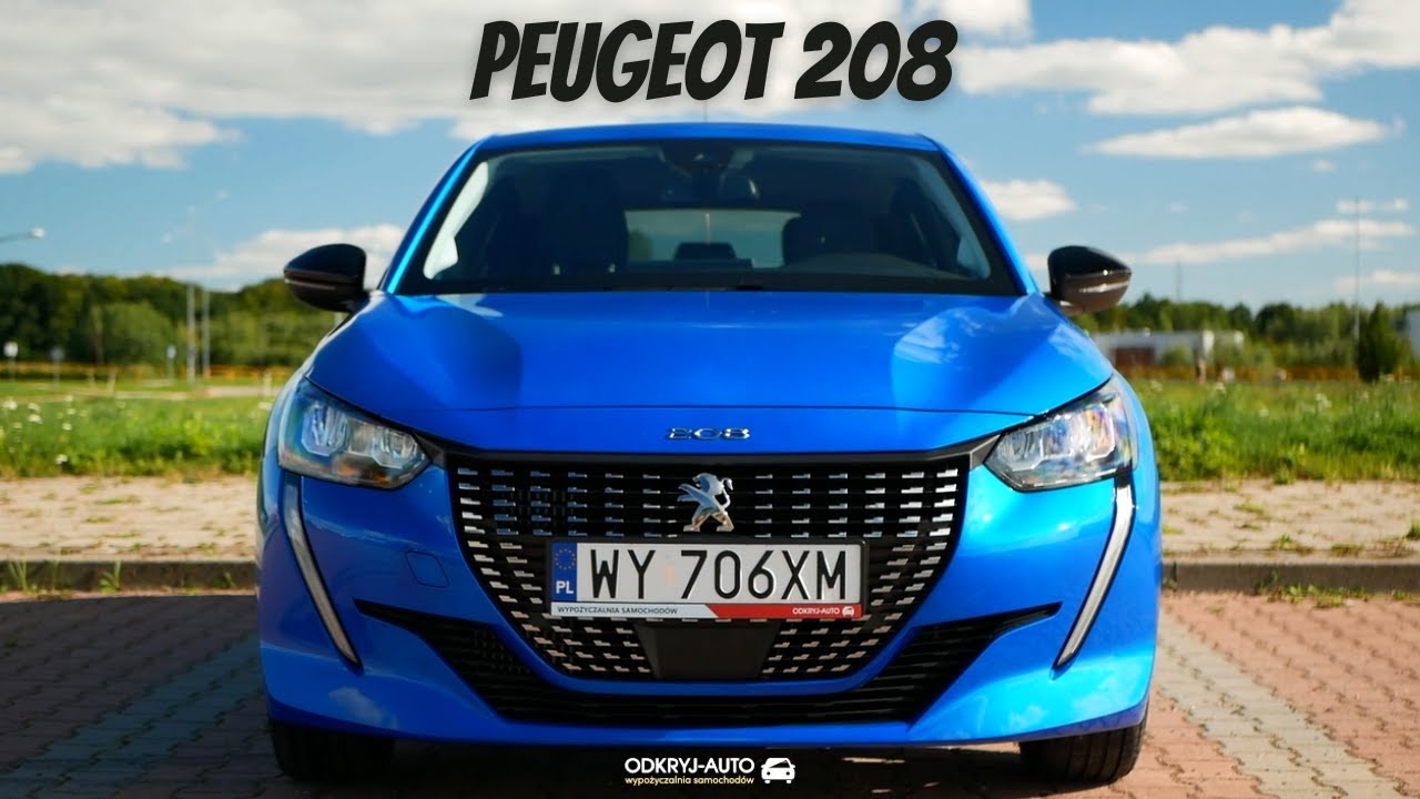 Nowy Peugeot 208 - OPIS, RECENZJA i PRAKTYCZNY TEST WYPOŻYCZALNI