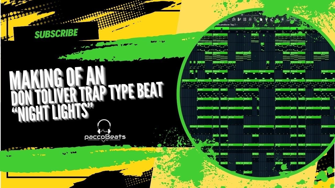 Making of an Don Toliver Trap Type Beat 