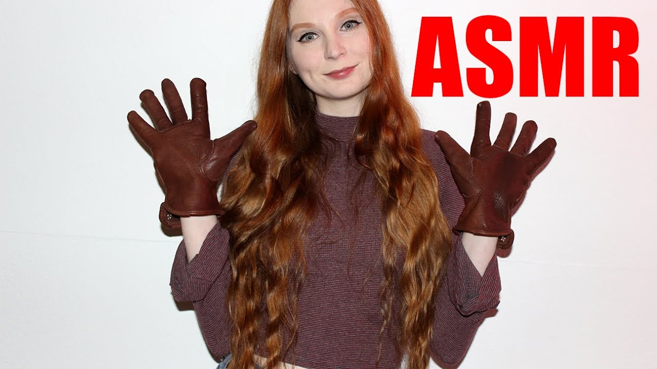 ASMR - LEATHER GLOVE SOUNDS